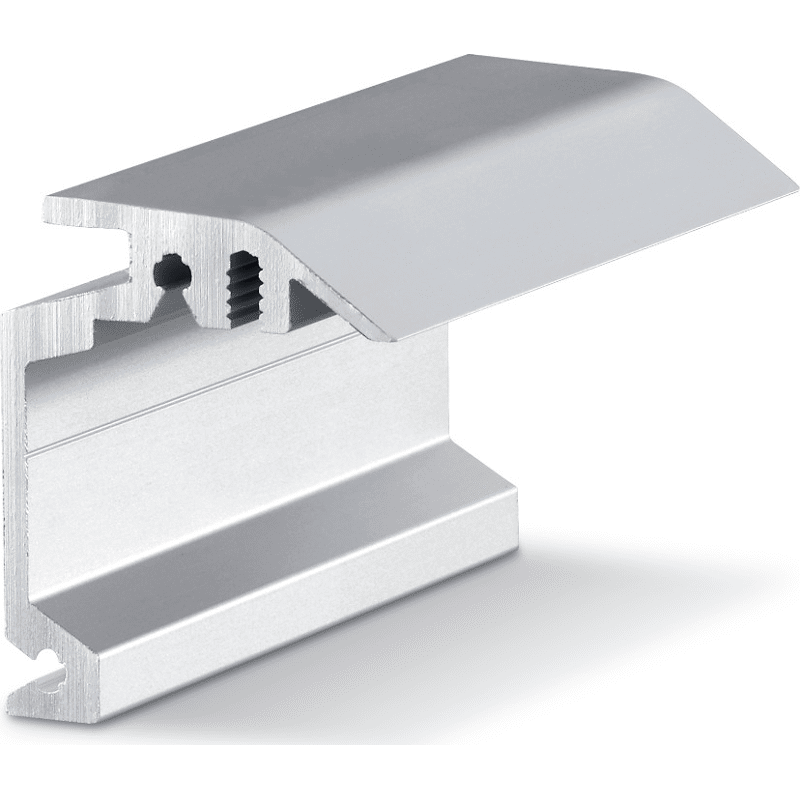 Wandwinkel verdeckt Perlan, Aluminium