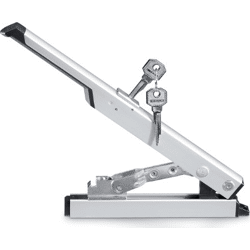 GEZE Handhebel OL 90N / OL 95, abschließbar, Aluminium
