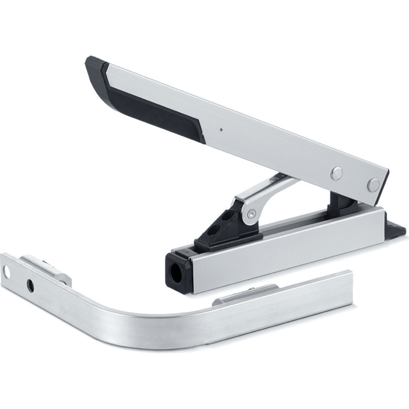 Handhebel OL 320, Eckumlenkung, Aluminium