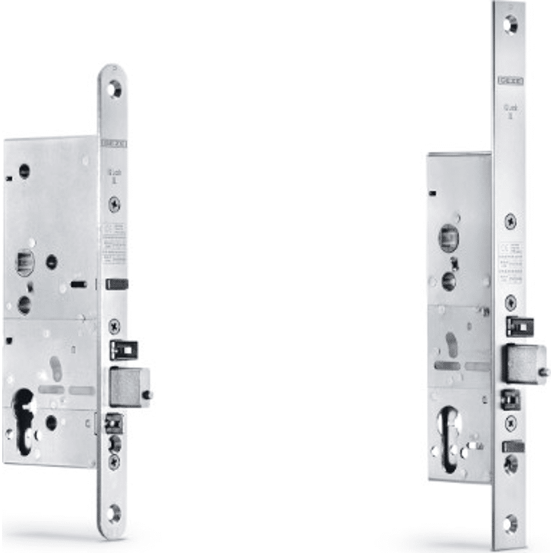 Selbstverriegelndes-Panik-Einsteckschloss IQ Lock M DL, 92/9, kantig