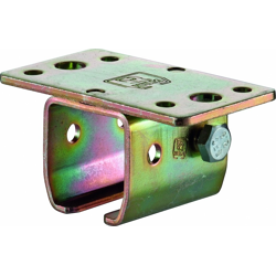 HELM 45/02 Deckenmuffe verzinkt,  gelb