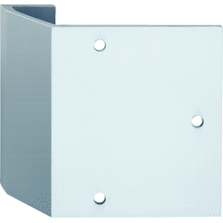 Stütze gekröpft 8604, Aluminium