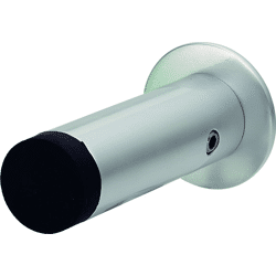 Wandpuffer mit Rosette 2076, Ø 30mm, L 100mm edelstahl