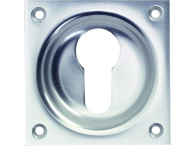 Schlüsselrosette 3204, Aluminium