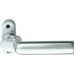 KWS Drücker-Halbgarnitur 3422 ohne Schlüsselrosette, Aluminium