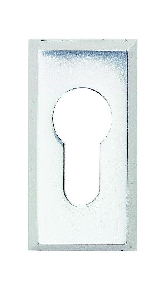 Schiebe-Schlüsselrosette 3454, Aluminium