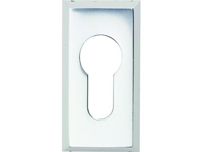 Schiebe-Schlüsselrosette 3454, Aluminium