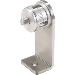 KWS 8495 Endstütze Ø 40 x 2 mm Rohr, gerade, Serie WS2