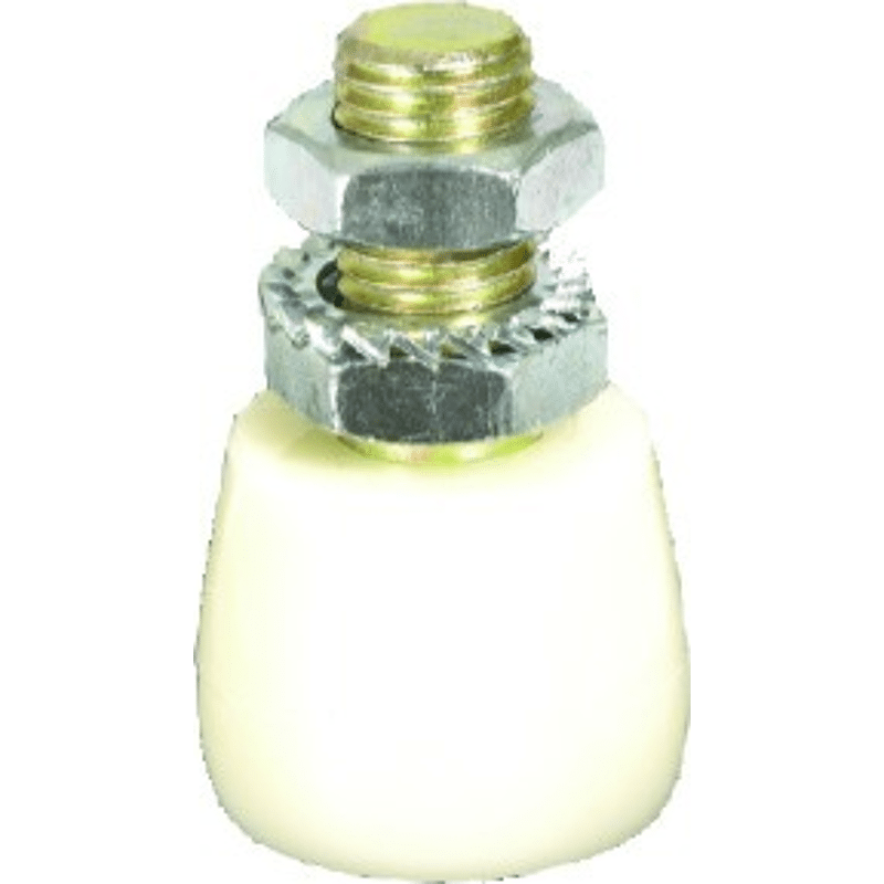 549 S Führungsrolle Messing mit Gewinde, U-Profil 540