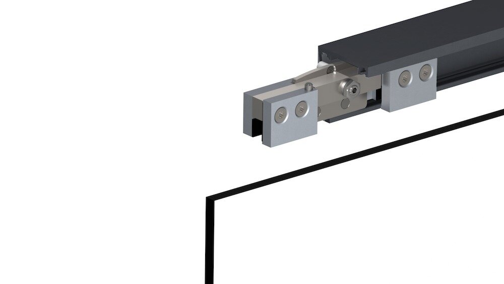 Schiebetürbeschlag mit Laufschiene GT-L 80