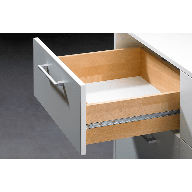 MB-Kugelauszug,  KA 1730,  30765,  für Holzschubkasten,  300mm,  Stahl