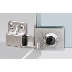 Hettich Möbel-Glastürscharnier, ET 5150, 24908, 170°, Zinkdruckguss