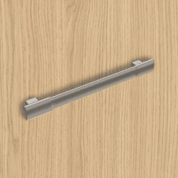 Paliano Griff Edelstahl Optik gebuerstet BA224mm L260mm B24mm H26mm
