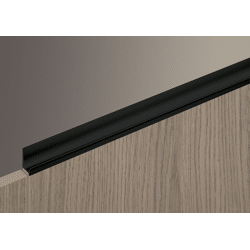 Lutetia Griffleiste Schwarz matt L2000mm B23mm H28mm