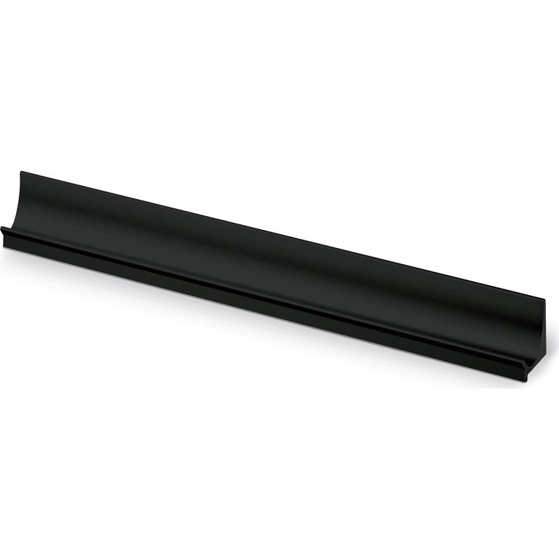 Lutetia Griffleiste Schwarz matt L2000mm B23mm H28mm