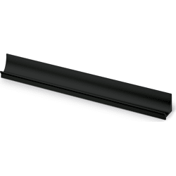 Lutetia Griffleiste Schwarz matt L2000mm B23mm H28mm