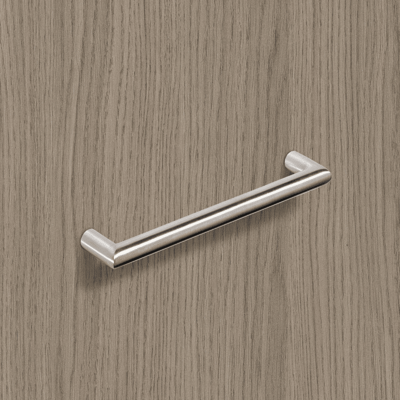 MB-Gehrungsgriff, Narona, 9070970, B12x96mm, H30mm, edelstahl, gebürstet