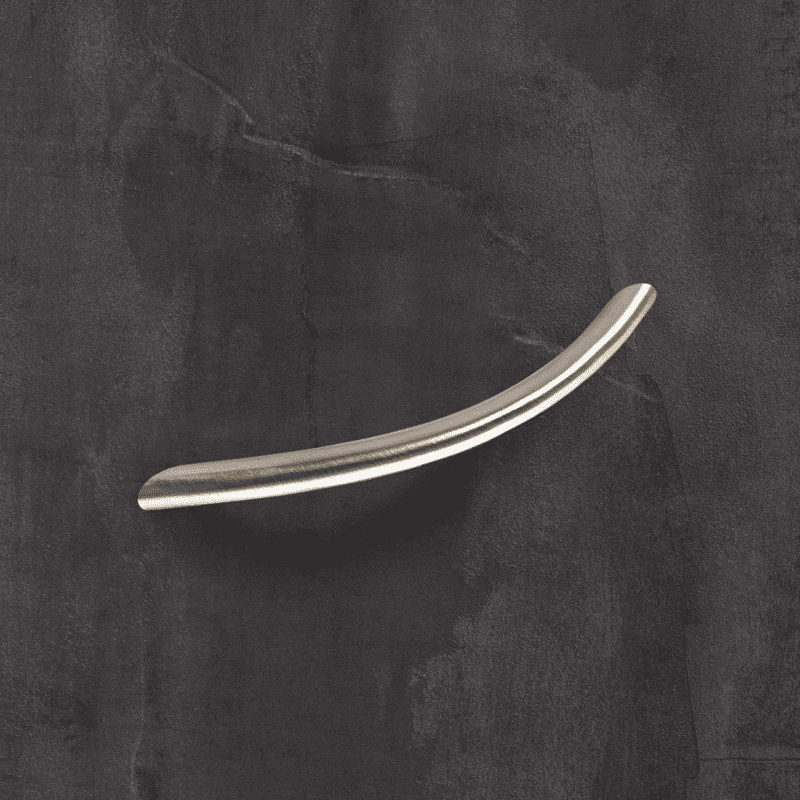 MB-Segmentbogengriff, Nicia, 9071067, Ø10x128mm, H30mm, edelstahloptik, gebürst.