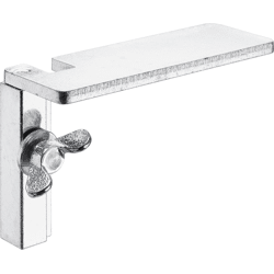 Hettich Verstellbarer Anschlag Accura, Kunststoff