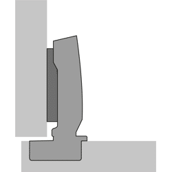 MB-Topfscharnier, Sensys 8646i, 9094276, 110°, Kröpf. 0mm, Stahl silb. vern.