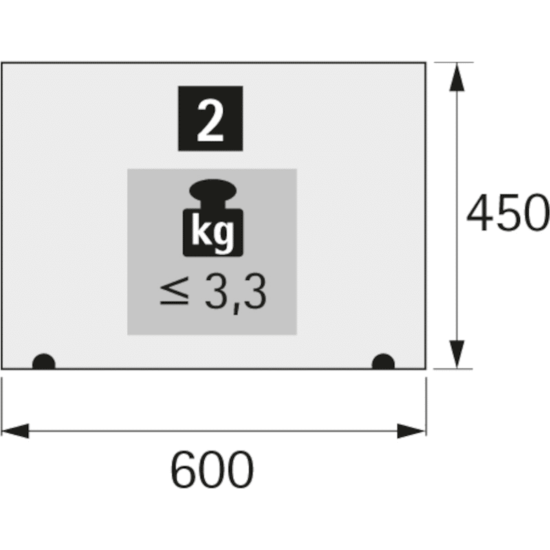 Möbel-Klappenscharnier,  Markant 11,  40242,  Zinkdruckguss vernickelt