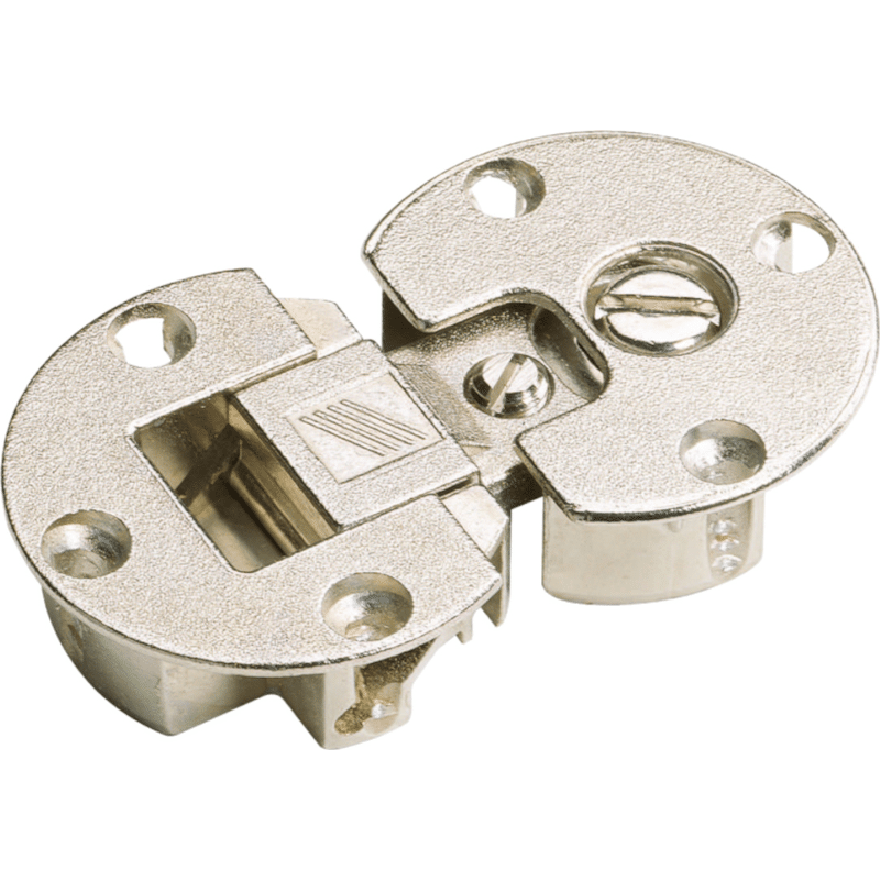 Möbel-Klappenscharnier,  Markant 11,  40242,  Zinkdruckguss vernickelt