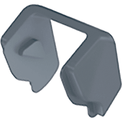Hettich Möbel- Öffnungswinkelbegrenzer, 9090864, Kunststoff schwarz