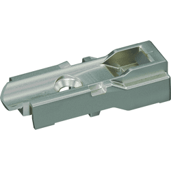 Hettich Möbel-Paralleladapter, Dist. 8mm, Sensys, 9072537, Zinkdruckguss silb. vernickelt