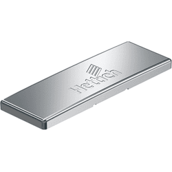 Hettich Möbel-Zierkappe, für Scharnierarm Intermat, Intermat, 9102082, Stahl vernickelt
