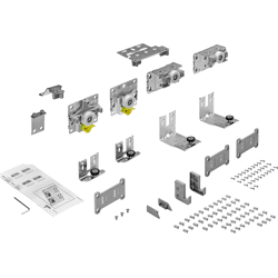 Hettich TopLine L,  Set Lauf- und Führungsteile,  18 - 30,  vordere Tür links