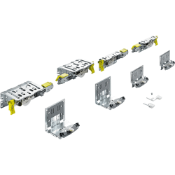 Hettich TopLine XL,                                              Set Lauf- und Führungsteile,                                              22 - 30 mm