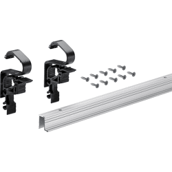 Hettich WingLine L, Profilset ohne untere Führung, 1200, eloxiert