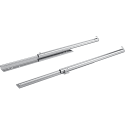 Unterflur-Teilauszug, Quadro 40, 66065, Bodenmontage, 680mm, ls/rs, SKL 455-680