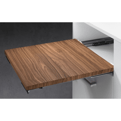 Hettich Unterflur-Vollauszug, Quadro V6 BM, 9079486, m.SilentSystem, 350mm, links und rechts