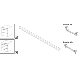 Verbinder Quadro 9221295,  grau