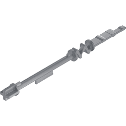 Hettich Schubkasten-Adapter, flexibel, 9262213, anthrazit