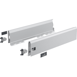 Hettich ArciTech Flexibles Set, 126 mm / 500 mm, silber