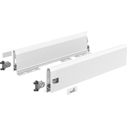 Hettich MB-Schubkastenzarge, ArciTech Flexible Sets, 9149277, 550mm, links und rechts, w