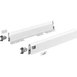 Hettich Schubkastenzarge ArciTech Flexible Sets, 94 mm, Stahl