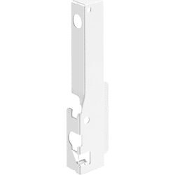 Hettich Schubkasten-Rückwandverbinder, rechts, InnoTech Atira, 9194636, Stahl weiß