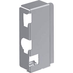 Hettich Schubkasten-Rückwandverbinder, rechts, InnoTech, 1062502, Stahl silber