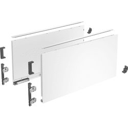 Hettich AvanTech YOU Set Zarge Höhe 251 mm,  NL 500 mm,  weiß,  links und rechts