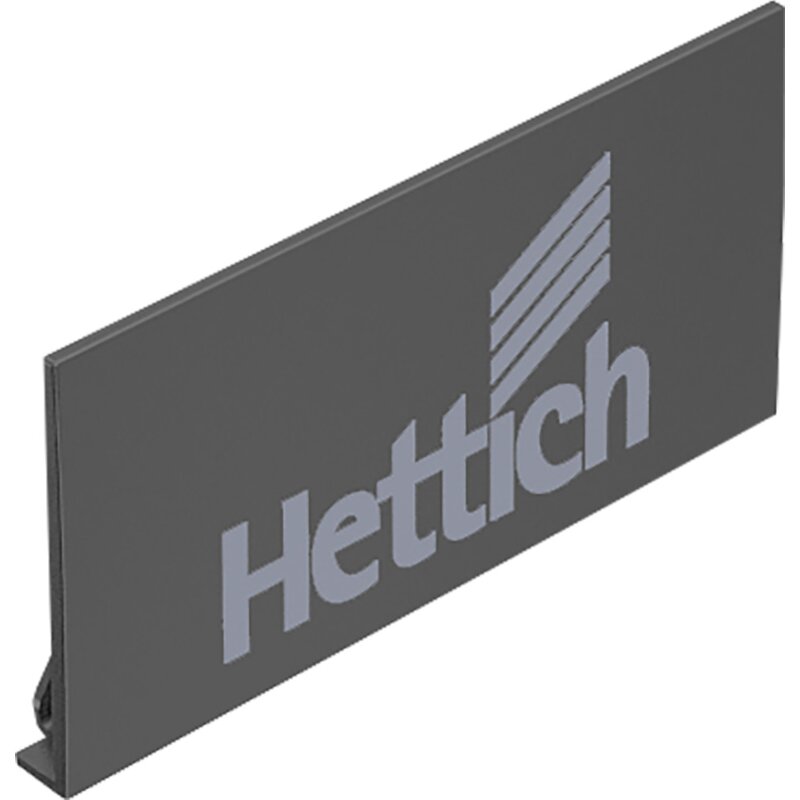 AvanTech YOU Brandingclip, anthrazit mit Hettich Logo