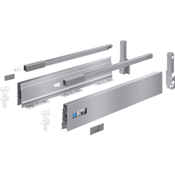 Hettich Innotech Atira Frontauszug Stahl Silber Zerlegt H144 Nl470 O