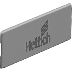 Möbel-Zierkappe, für Schubkasten, InnoTech Atira, 9194646, Kunststoff grau