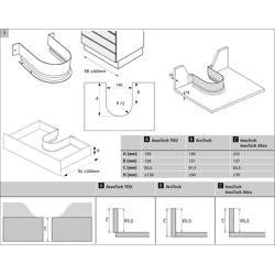 Metallumrandung ArciTech, Stahl