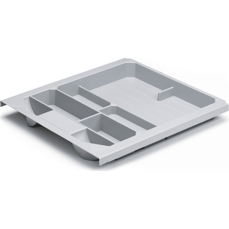 Schreibmaterialschale Systema Top 2000, aluminiumoptik