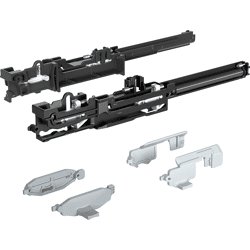 Hettich Selbsteinzugsgehäuse Quadro Duplex, mit Dämpfung Silent System 40 für Hängeregis