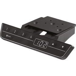 Hettich Handschalter Comfort, schwarz