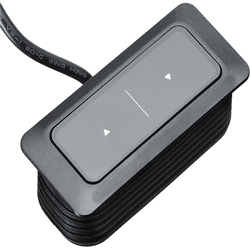 Hettich Handschalter LegaDrive Touch Basic Inlay 9243921,              für Tischplatten,              schwarz